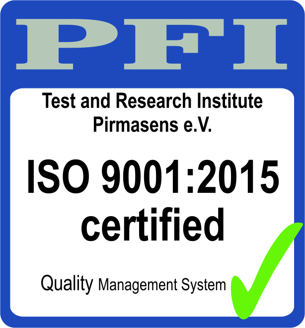 Logo ISO certificate